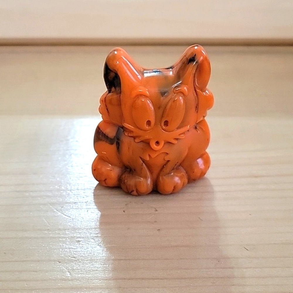 Crazybones Magic Box Orange Swirled Cat
